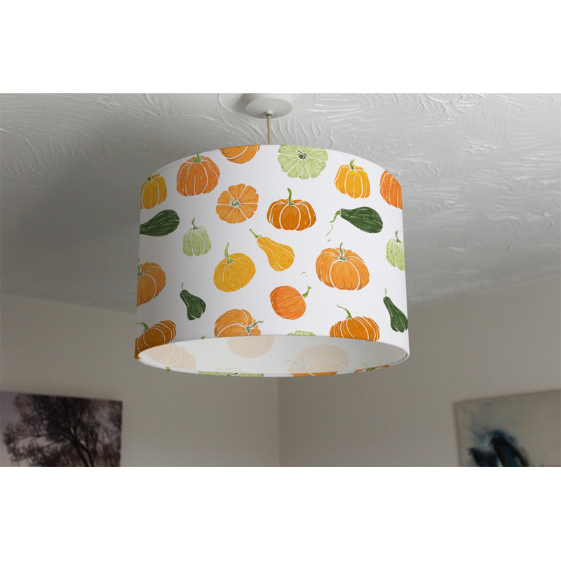 Drum Lamp Shade ( Clip On ), 22cm H x 25cm W x 25cm D