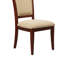 Ensemble de 2 chaises d'appoint rembourrées Zyden