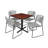 Kee Square Breakroom Table and Chair Set-73412899-85606299