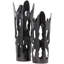 Vase en aluminium avec corps en fusion-529574515