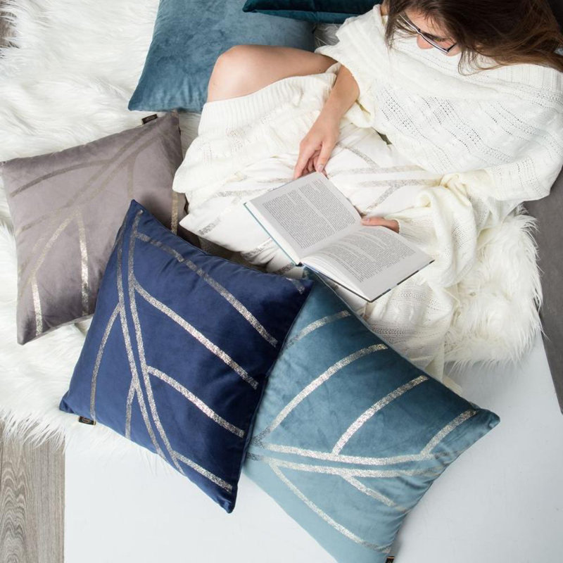 Microfiber Pillow Case, Blue