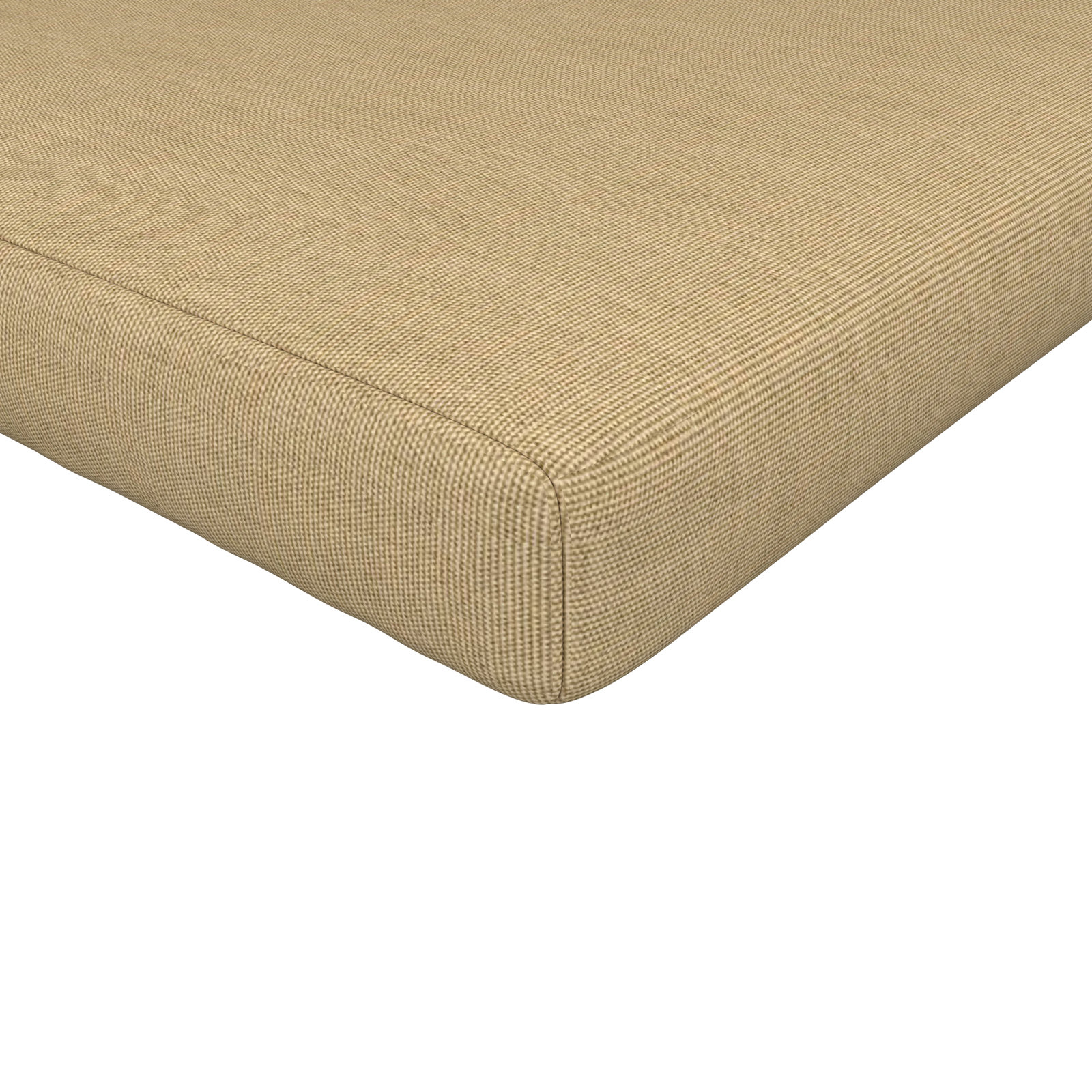 44" Sunbrella® Bench Cushion, Canvas Heather Beige Sunbrella® Canvas