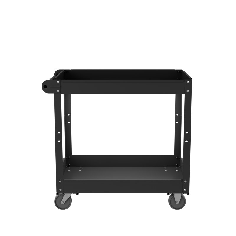 32'' H Utility Cart with Wheels, 32" H x 30" W x 16" D