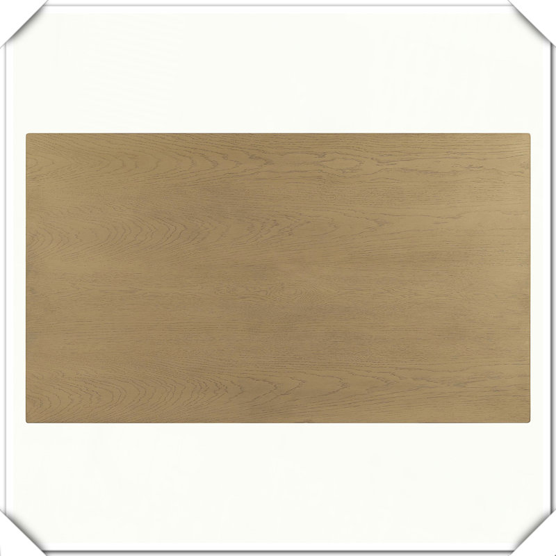 Table basse en bois avec tablettes de rangement ouvertes, salon moderne, fonctionnel, polyvalent et pratique, Noir / brun