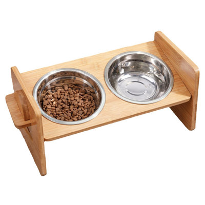 Mangeoire double pour chien