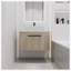 Ensemble de meuble-lavabo moderne 30 "avec lavabo en céramique
