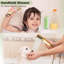 Ensemble de robinet de douche or brossé 12 + 6 po avec robinet de douche à pluie