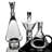 Fat Bottom Decanter-Clear