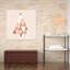 «Geometric Christmas Tree Abstract Contemporary Landscape Nature», reproduction d'art murale-1420713276
