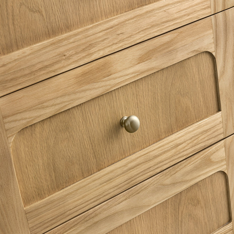 Laurent 36'' W Single Bathroom Vanity Base, Light Natural Oak