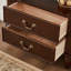 Console en bois massif de noyer foncé-804758160-804758174