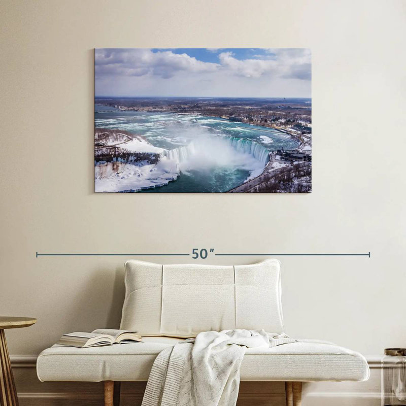 Alvord Winter in Niagara Falls, H 26 po x l 39 po