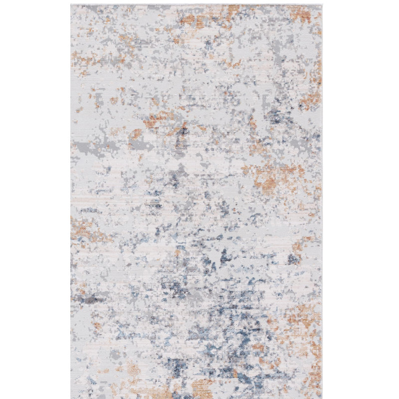 Ellwood Modern 202 Performance Abstract Rug, Rectangle 4' x 6'
