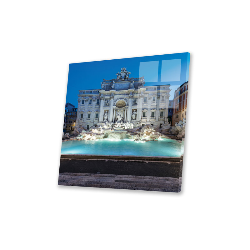 Fontaine de Trevi, Rome, Italie par Jan Becke - reproduction non encadrée