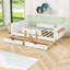 Lit plateforme avec tiroirs de rangement, garde-corps, tablette et crochets-1414244702-1414244701