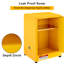 Armoire de sécurité en acier galvanisé de 17 po x 17 po x 22 po, armoire de rangement à flamme réglable pour usage industriel, industriel et domestique