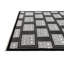 Tapis gris Iniguez