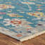 Tapis en laine tissé à plat à la main Zahara Ocean Bloom-1364954248