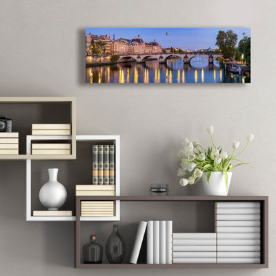 «Paris - Pont Royal», art mural en verre acrylique