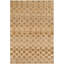 Tapis de zone en laine 5 pi 4 po x 8 po one-of-kind noué la beige Didcot