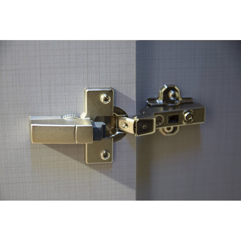 Arianit 8 Door Manufactured Wood Wardrobe, White/Artisan Oak