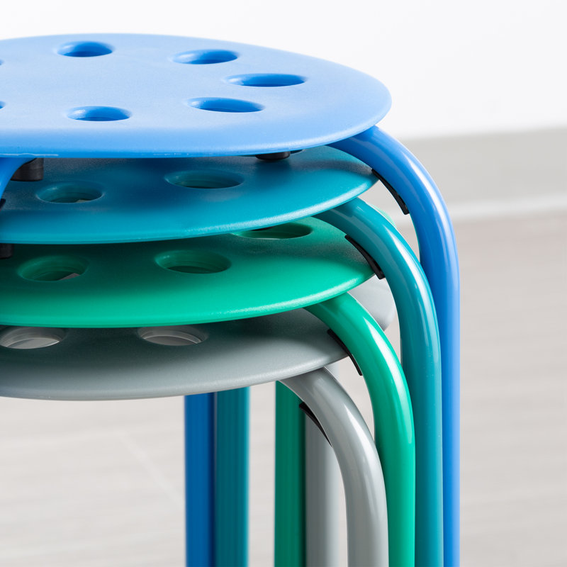 Tabouret de bureau et de classe empilable