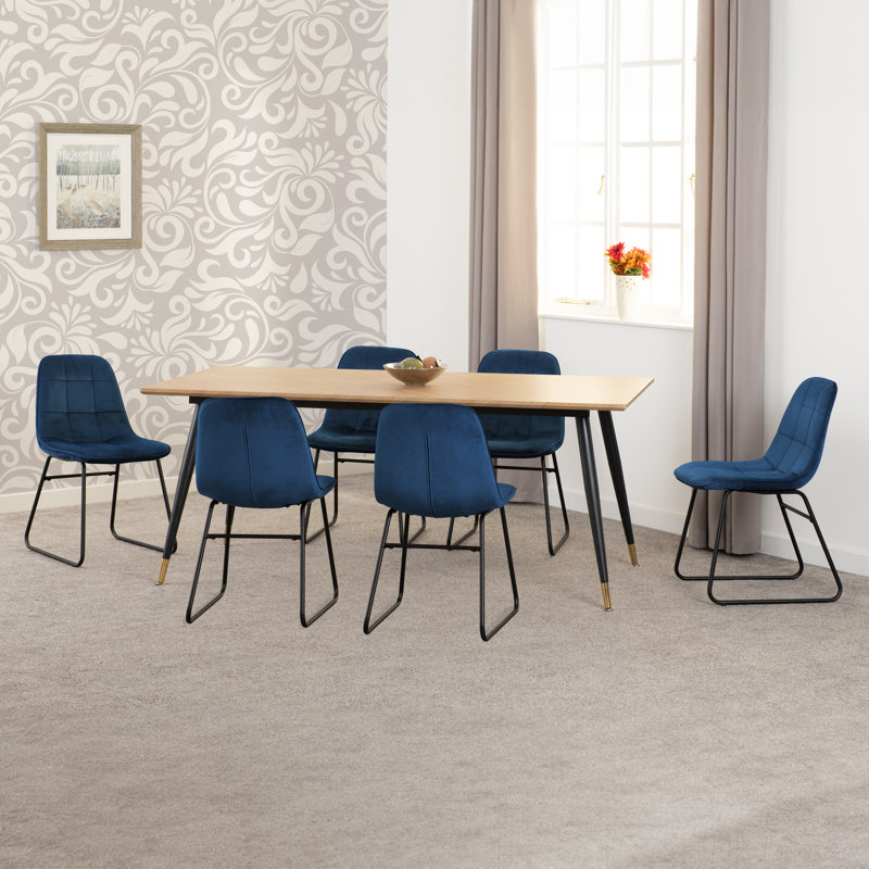 Aarsh 6 - Person Dining Set, Blue