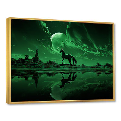 " Emerald Enigma Mystical Horse "
