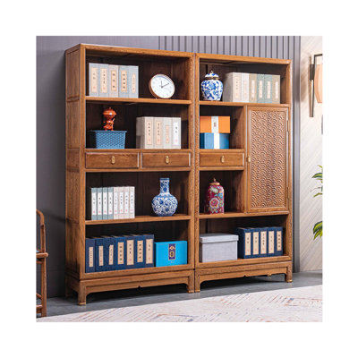 New Chinese Minimalist Style Bookcase