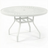 Windward Outdoor Sunburst 42" Round Dining Table
