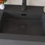 Meuble-lavabo mural 24 po avec lavabo noir-507403521