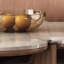 Table basse haut de gamme en marbre de luxe clair-112608722