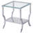 Seroff Chrome 2-piece Coffee Table Set