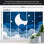 Adhésif mural pelez et collez pour enfants - Rêve de lune abstrait-525504192