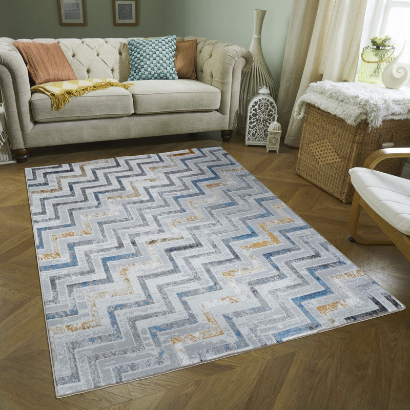 Kasan Geometric Indoor Rug, Rectangle 7'10" x 9'10"