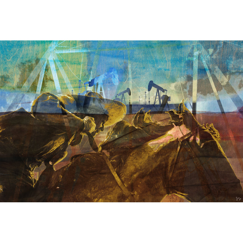 Pioneer by Sisa Jasper - Painting, 61 cm H x 91 cm W, Wrapped Canvas