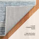 Malta Blue Machine Washable Rug