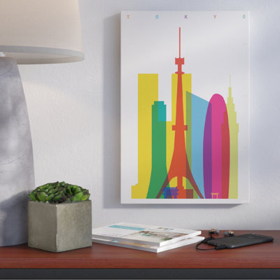 « tokyo » par yoni alter, impression sur toile tendue