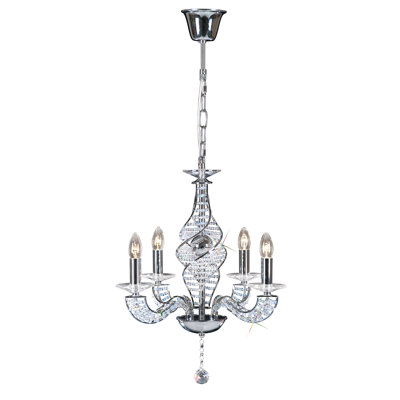 4 - Light Candle Chandelier
