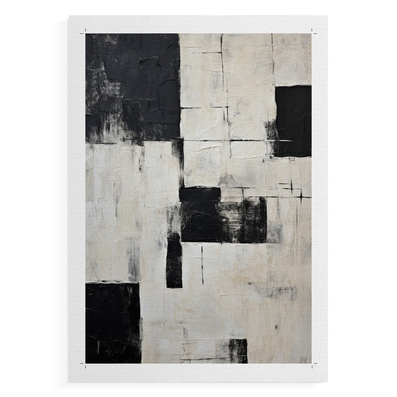 Série ABSTRACT CCCCXXIX - Impression sur toile seulement - NON CADRE, H 18 po x l 12 po