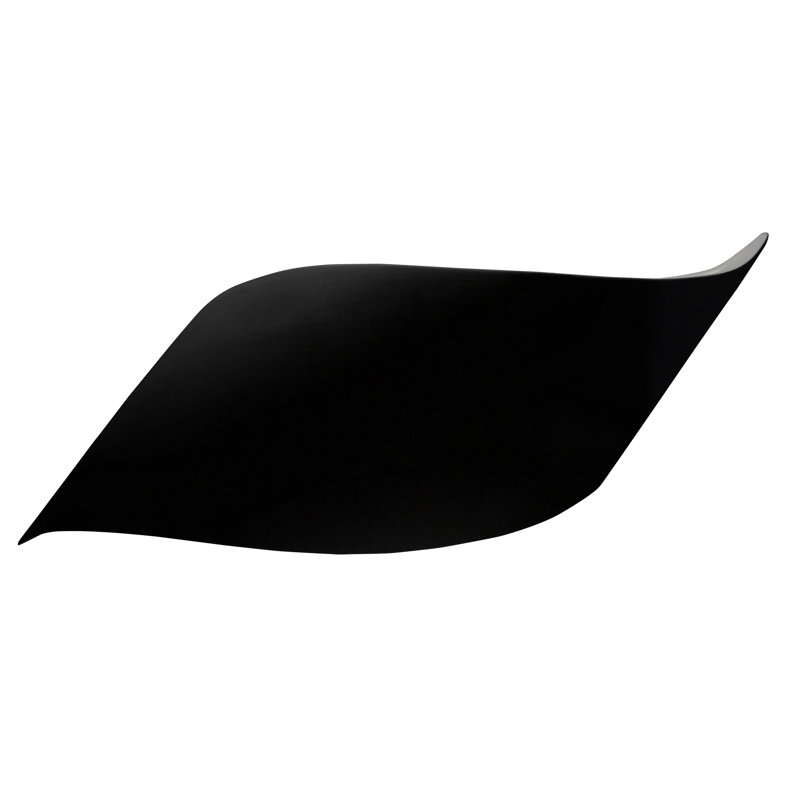 Ambiance - Wave LED ADA Wall Sconce - Gloss Black, Gloss Black