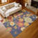 Machine Washable Indoor/Outdoor Matteson ACN2293 Floral Rug