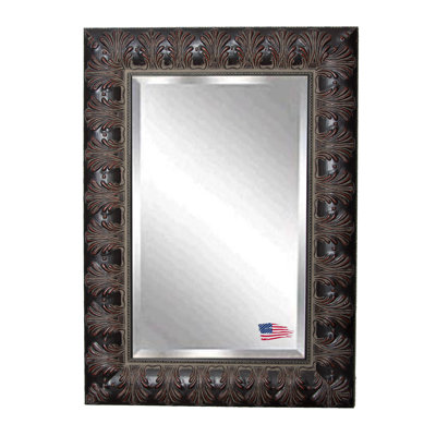 Acton Solid Wood Flat Wall Mirror