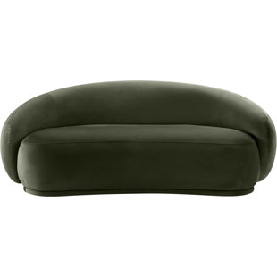 Causeuse en velours Emery