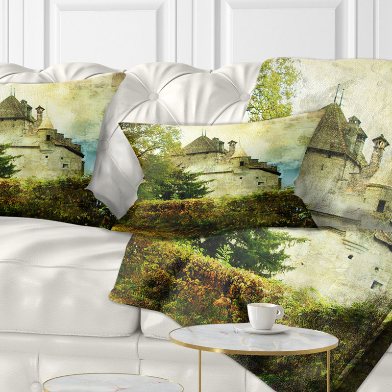 Coussin Landscape, Rectangulaire, 12 po x 20 po