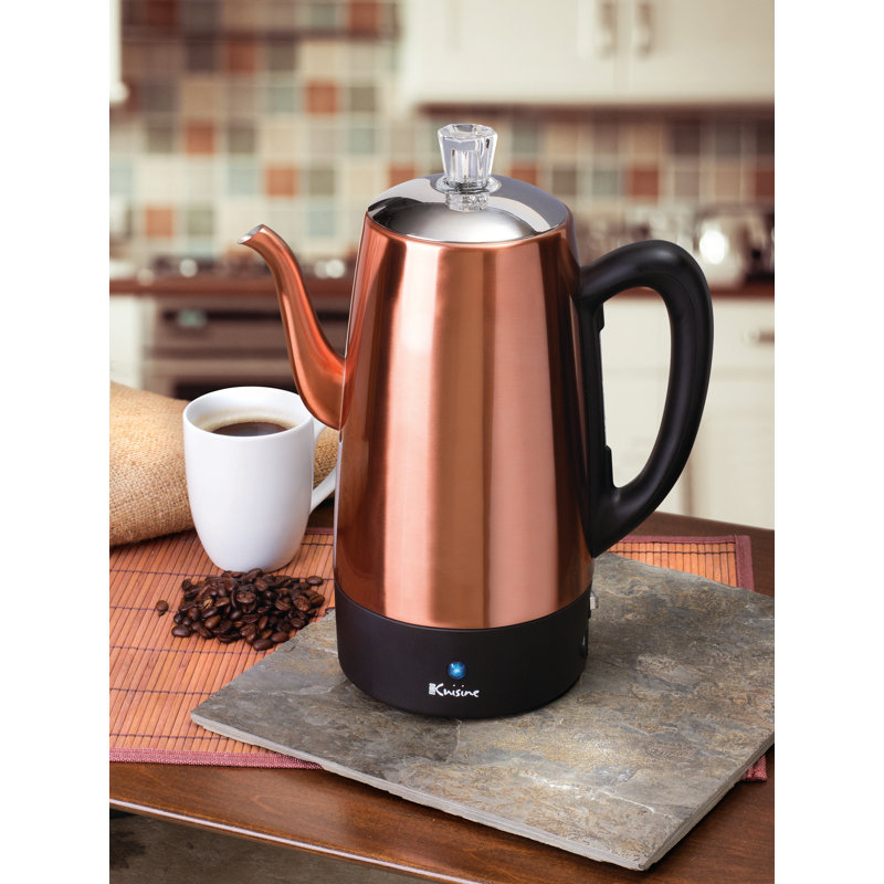 Percolateur électrique Euro Cuisine, 12 tasses