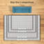 Tapis moderne à carreaux antidérapant lavable-117510182