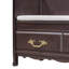 Banc de rangement à couvercle rabattable rembourré-673062130