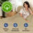 100% Cotton Sheet Set, 400 Thread Count Hotel Luxury Bedding, Soft & Breathable Bed Sheets, 4 Piece Set-103254596-103254594