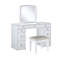 Coiffeuse avec tabouret et miroir Ventimiglia